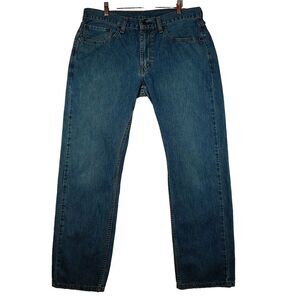 Levis 559‎ Jeans Mens 34x32 (Actual 36x30) Blue Relaxed Straight Mid Rise Denim